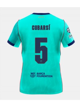 Moški Nogometna dresi replika Barcelona Pau Cubarsi #5 Tretji 2026-27 Kratek rokav Moški Nogometna dresi replika Barcelona Pau Cubarsi #5 Tretji 2026-27 Kratek rokav
